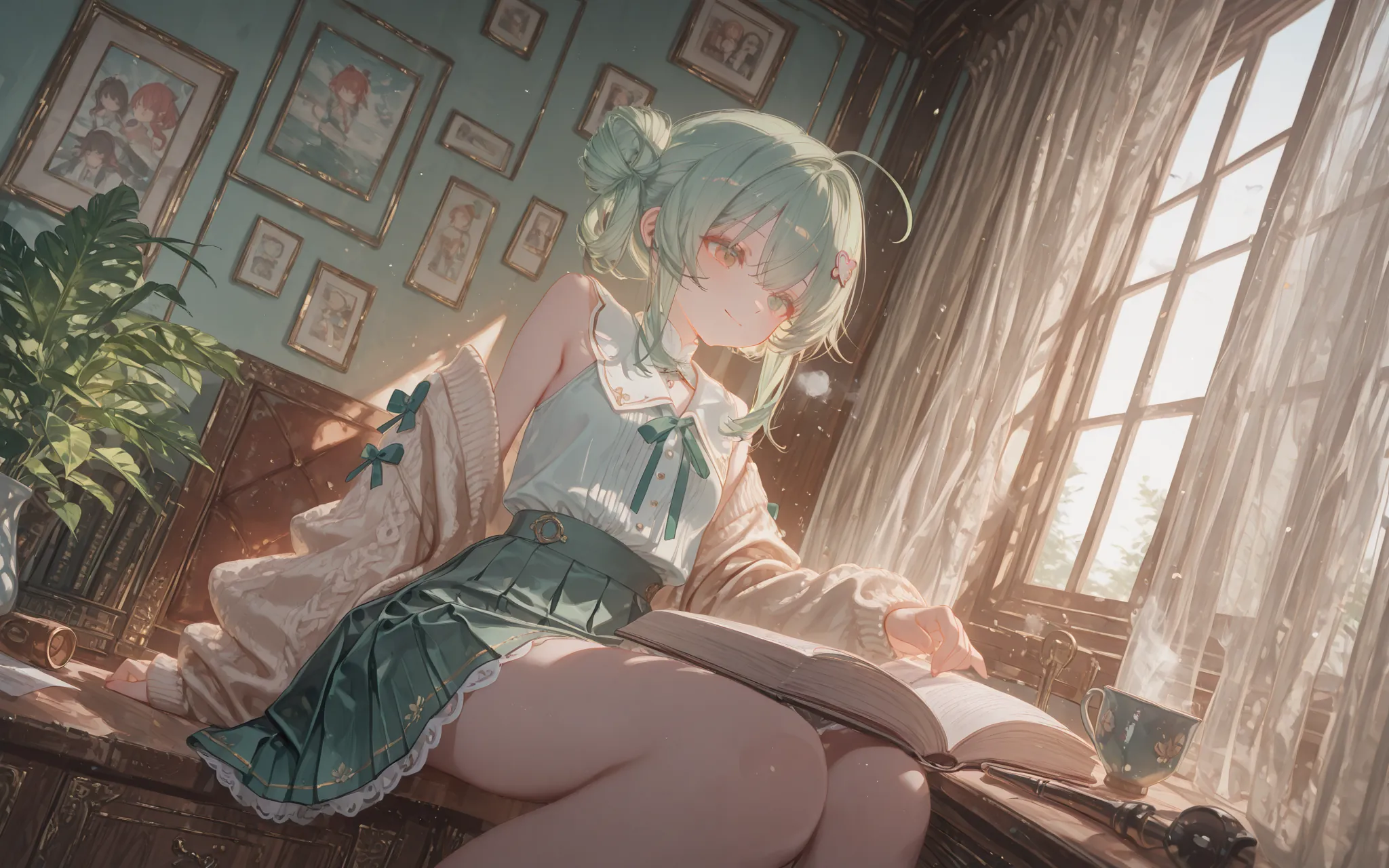 Desktop background image of the blog